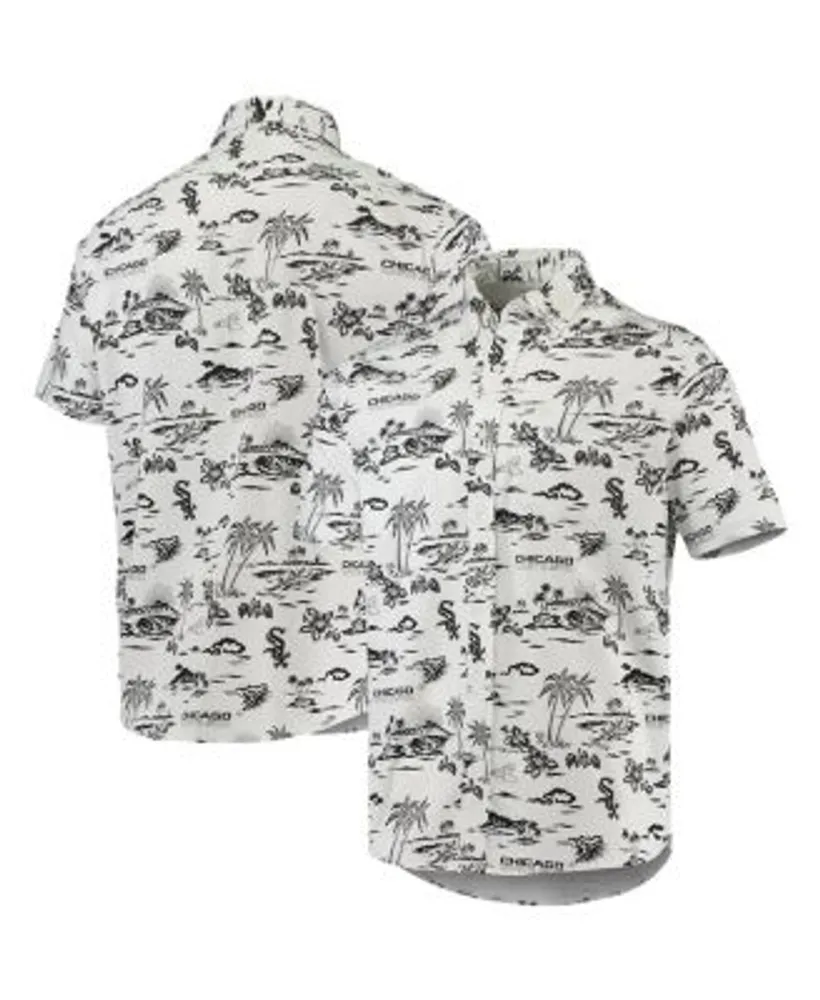 Reyn Spooner Men's White Chicago Sox Kekai Performance Button-Up