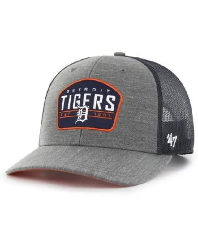 47 White Detroit Tigers Downburst Hitch Snapback Hat