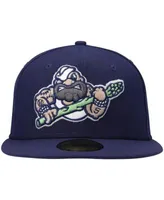 Pensacola Blue Wahoos New Era Authentic Collection Team Alternate 59FIFTY  Fitted Hat - Navy