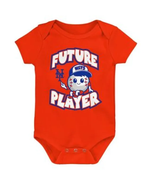 Outerstuff Newborn and Infant Boys and Girls Navy, Orange Houston Astros  Three-Piece Love of Baseball Bib Bodysuit and Booties Set - Macy's