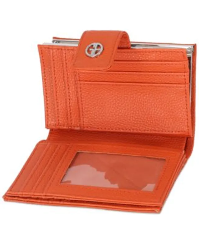 Giani Bernini Softy Leather Trifold Wallet Borwn