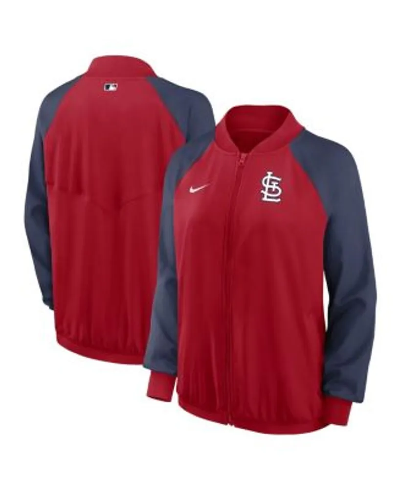 Men's St. Louis Cardinals Nike Navy Authentic Collection Game Raglan  Performance Long Sleeve T-Shirt