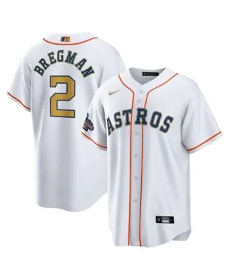 Men's Nike Alex Bregman Navy Houston Astros 2022 City Connect Name & Number  T-Shirt