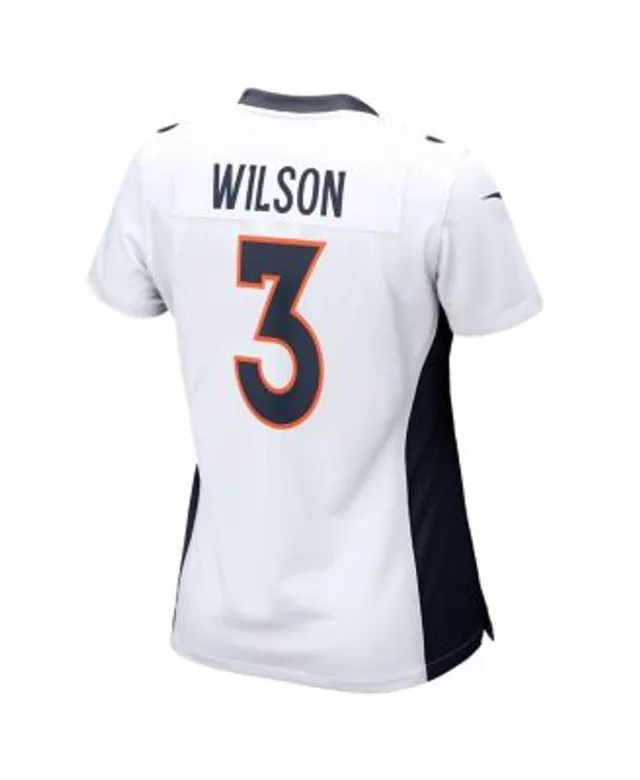 Nike Men's Russell Wilson White Denver Broncos Player Name & Number T-shirt  - Macy's