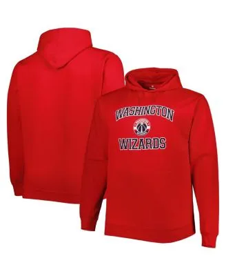 Nike Men's Washington Wizards Red Fleece Pullover Hoodie, Medium