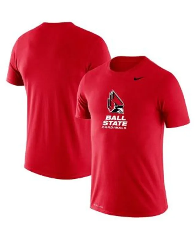 Men's Nike Black Ball State Cardinals Legend Performance T-Shirt