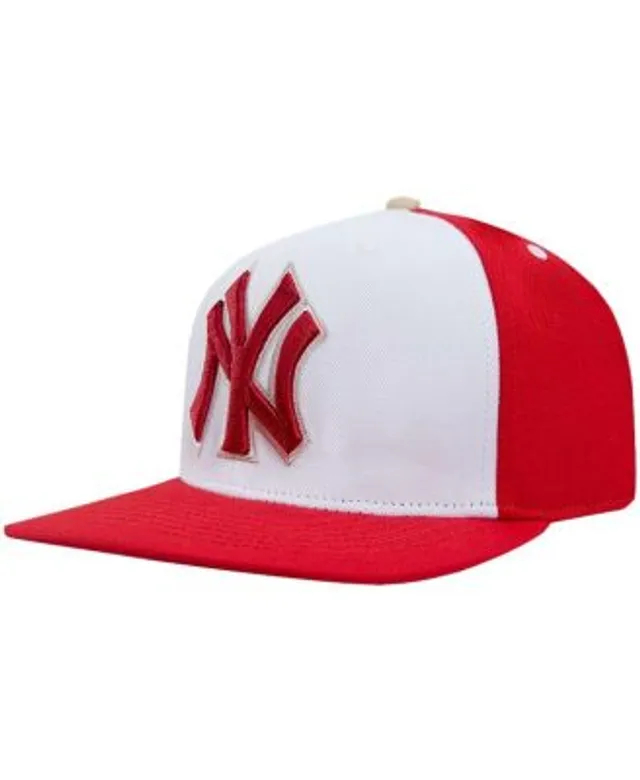 Men's Pro Standard White/Red Detroit Tigers Strawberry Ice Cream Drip Snapback Hat