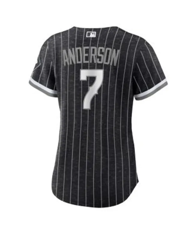 Tim Anderson Chicago White Sox Black Gold New Jersey Size XXL