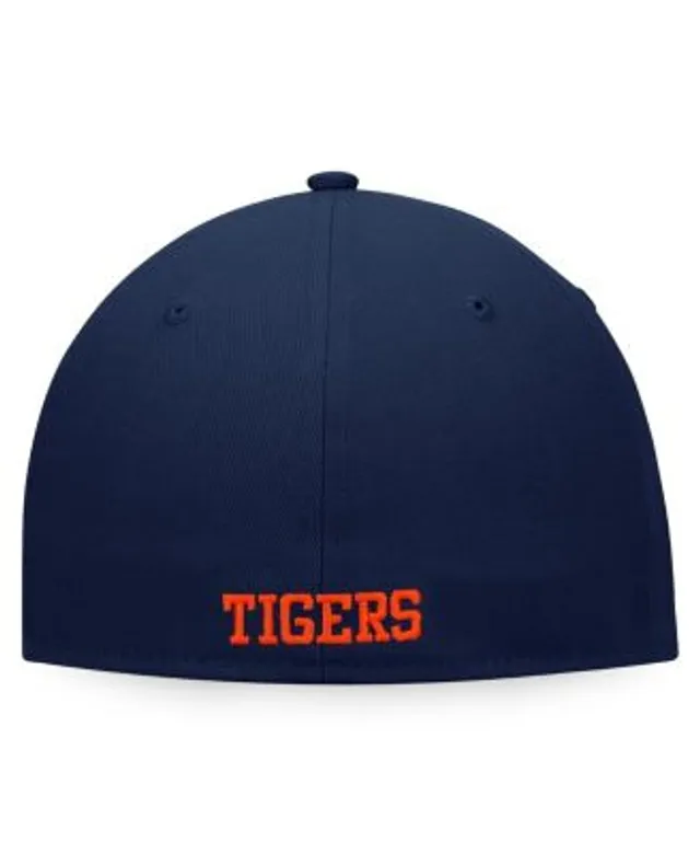 Men's Fanatics Branded Navy/Orange Detroit Tigers Fundamental Two-Tone Fitted Hat