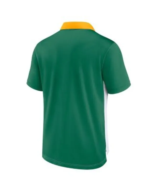 Men's Nike Green Oakland Athletics Performance Franchise Polo