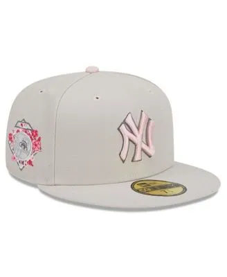 New York Yankees New Era 100th Anniversary Patch Red Undervisor 59FIFTY  Fitted Hat - White