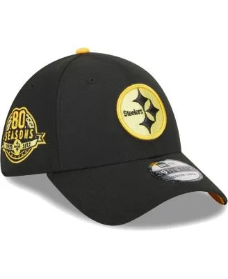 Lids Pittsburgh Steelers New Era 2022 Sideline 39THIRTY 2-Tone Flex Hat -  Cream/Black