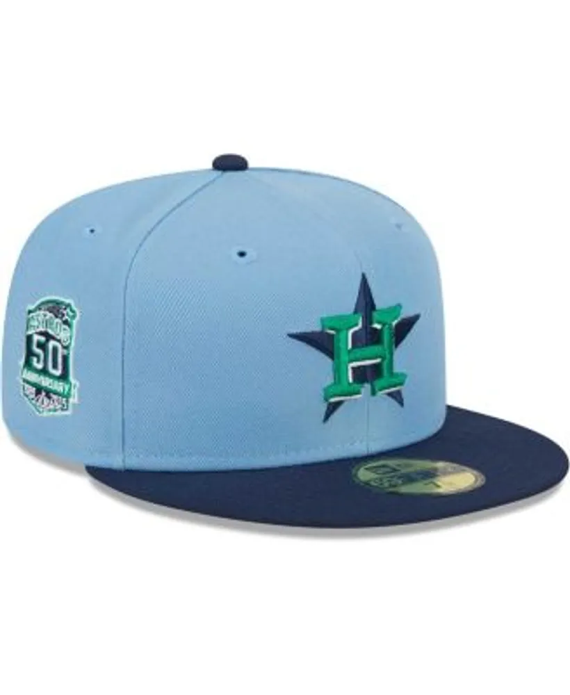 Men's Houston Astros New Era Green Logo 59FIFTY Fitted Hat