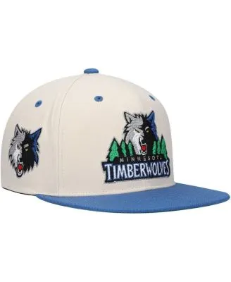 Men's New Era White/Blue Detroit Pistons Retro Title 9FIFTY Snapback Hat