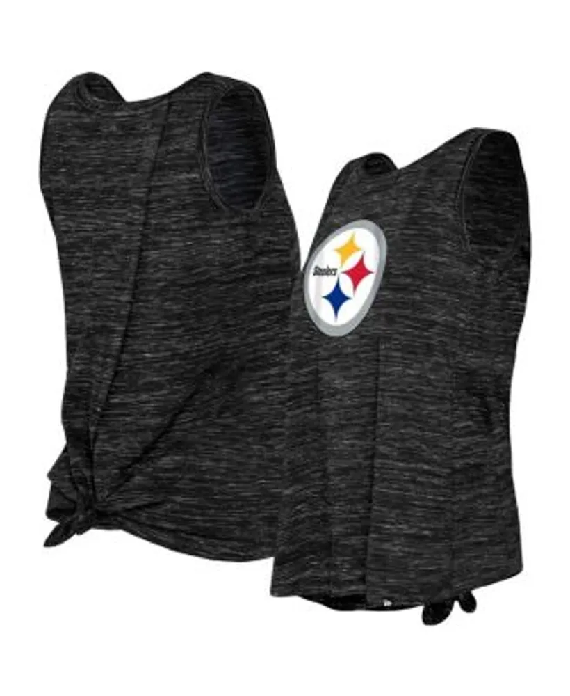 Ladies Large Pittsburgh Steelers Tie Dye T-shirt 