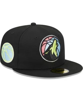 Men's New Era Black Miami Dolphins Color Dim 59FIFTY Fitted Hat