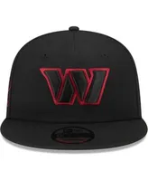 Men's New Era Burgundy Washington Commanders Script 9FIFTY Trucker