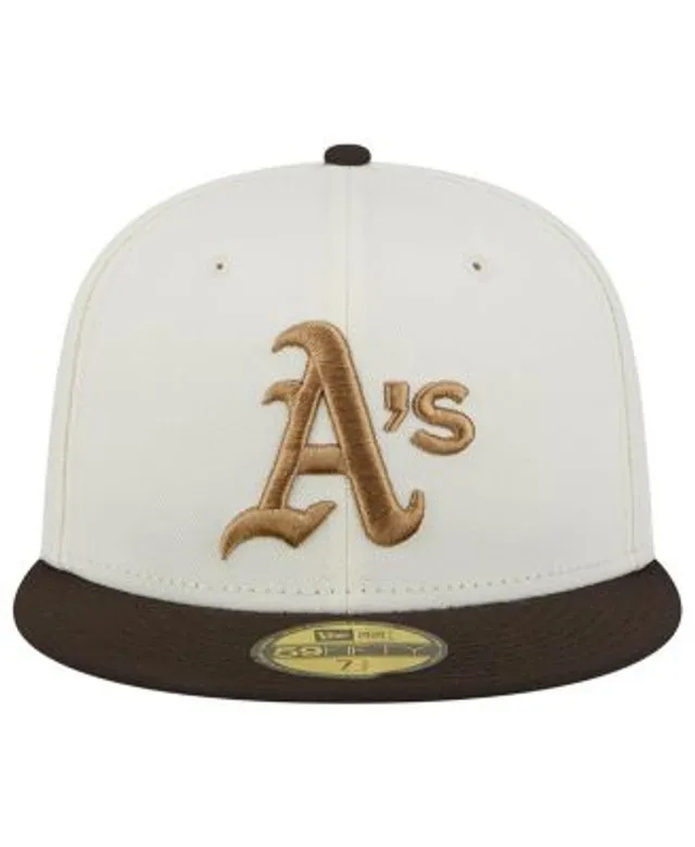 NEW ERA BIG GAME OAKLAND ATHLETICS FITTED HAT (CARDINAL RED