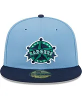 New Era Men's Light Blue, Navy Houston Astros Green Undervisor 59FIFTY  Fitted Hat - Macy's