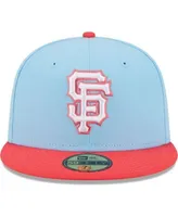 New Era Light Blue/Red Boston Red Sox Spring Color Two-Tone 59FIFTY Fitted Hat