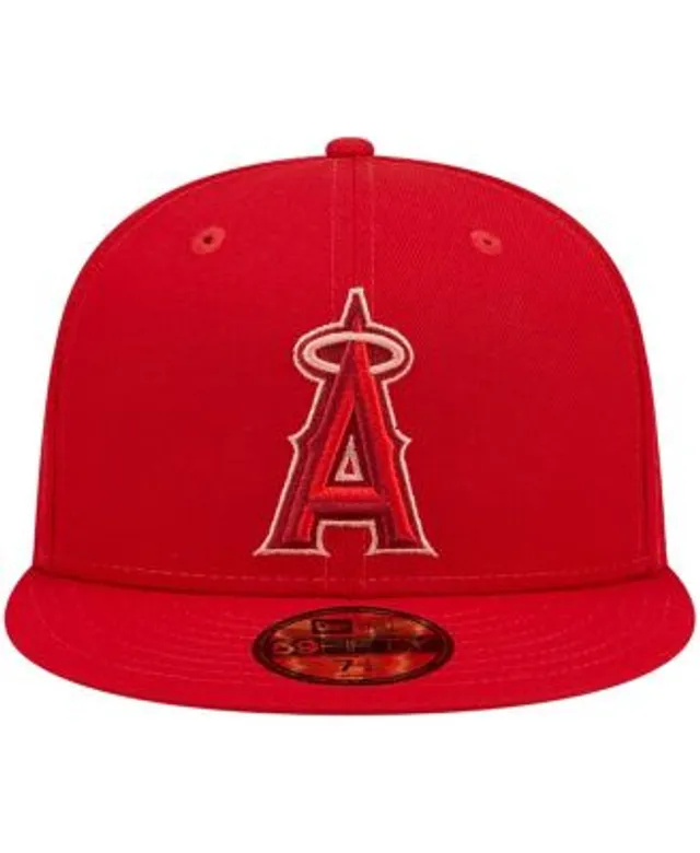 Los Angeles Angels New Era Vice 59FIFTY Fitted Hat - White