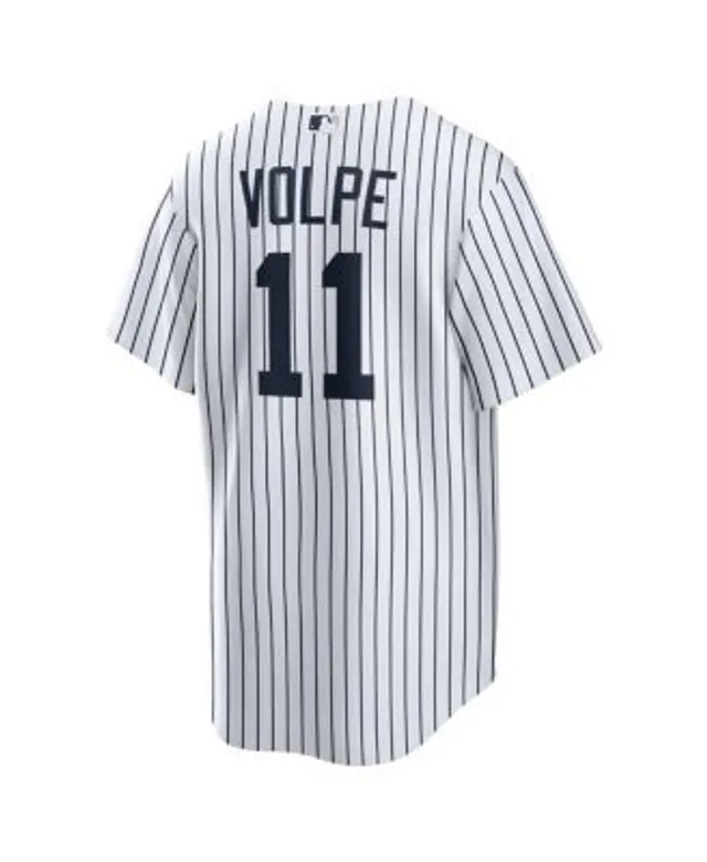 Toddler New York Yankees Gleyber Torres Nike White Home Replica Player  Jersey