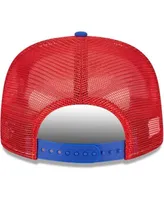 Buffalo Bills New Era Wordmark Flow 9FIFTY Snapback Hat - Royal/Red