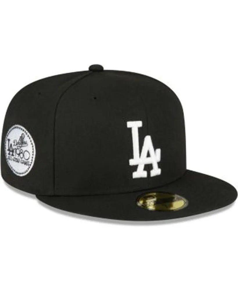 Los Angeles Dodgers New Era Sidepatch 59FIFTY Fitted Hat - Black