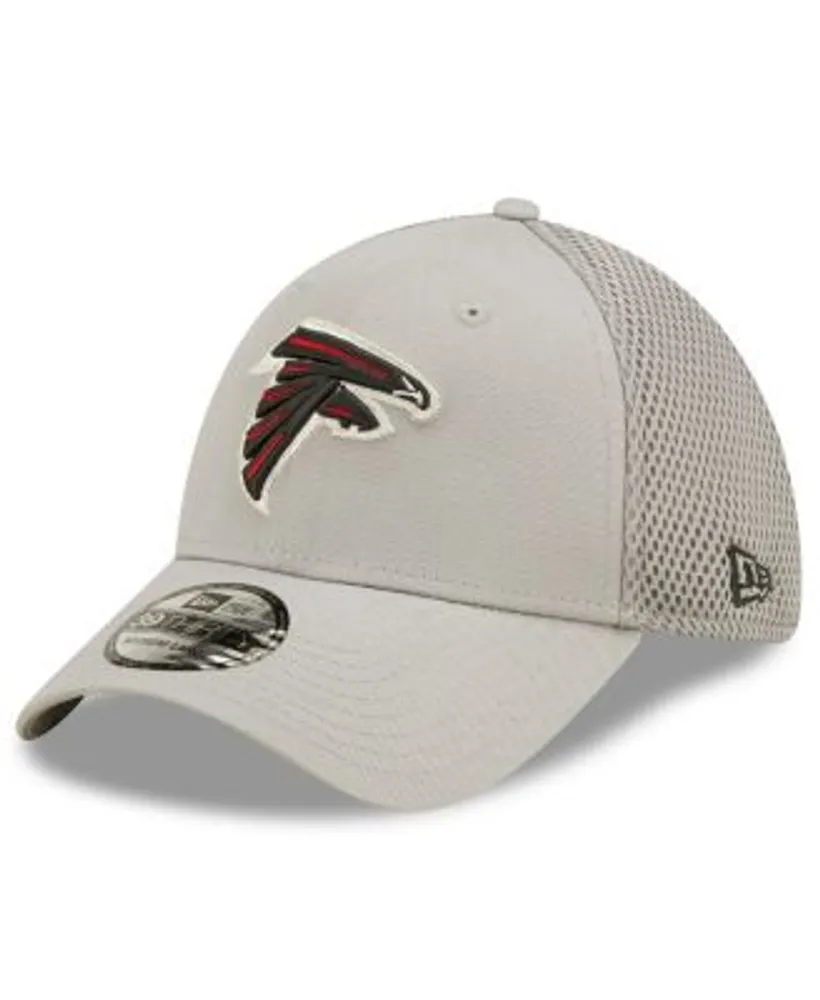 New Era Atlanta Falcons Hat Mens Small Medium White Gray NFL