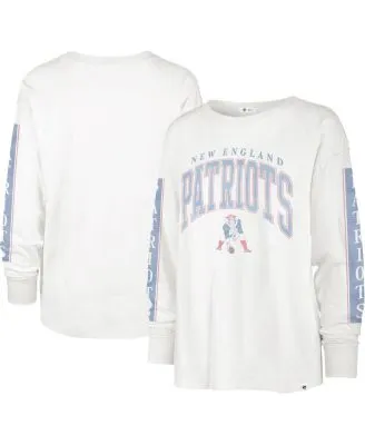 Women's Philadelphia Eagles '47 White Statement Long Sleeve T-Shirt