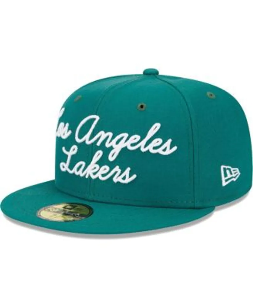 New Era Caps Los Angeles Lakers 59FIFTY Fitted Hat White/Blue