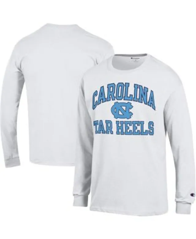 Men's Champion Navy North Carolina Tar Heels Baseball Icon Long Sleeve T- Shirt