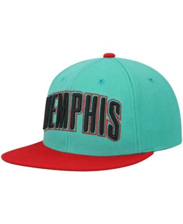 Detroit Pistons Team Arch 2 Tone S Black/Teal Snapback - Mitchell