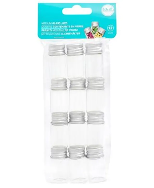 We R Memory Keepers Glass Jars 4/Pkg - Large