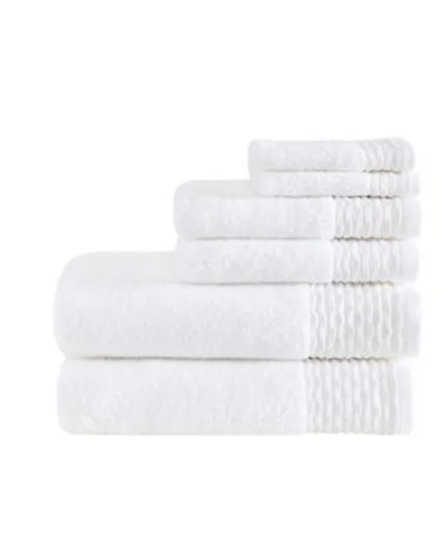 Gracie Mills Cotton Jacquard Bath Towel 6 Piece Set