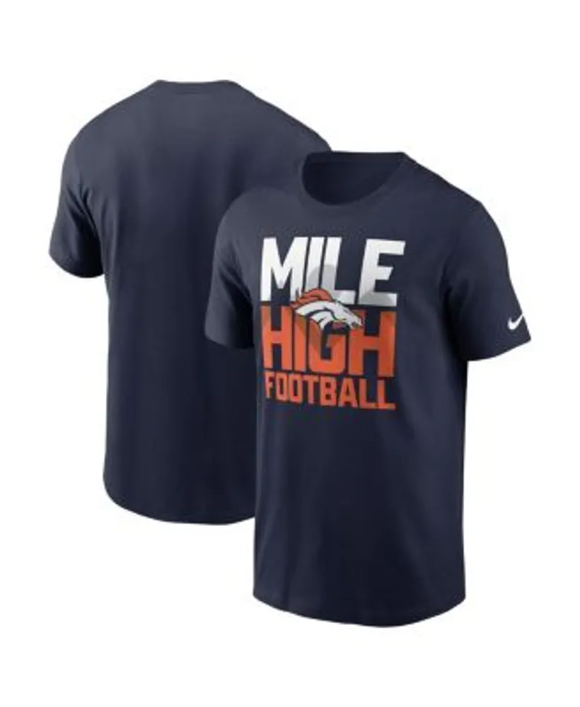 Men's Denver Broncos Fanatics Branded Navy/White Fundamental