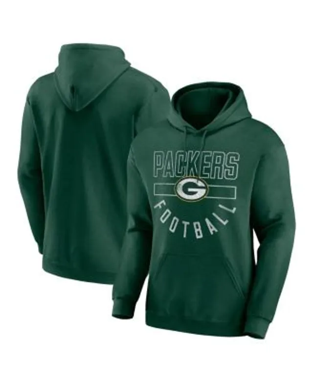 Fanatics Men's Branded Green Bay Packers Bubble Screen Pullover Hoodie