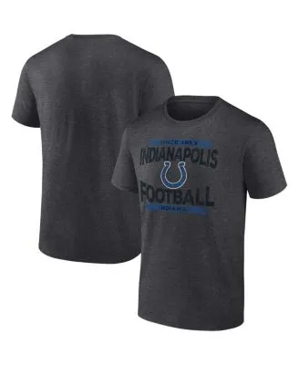 Men's Fanatics Branded Charcoal Indianapolis Colts Long Sleeve T-Shirt