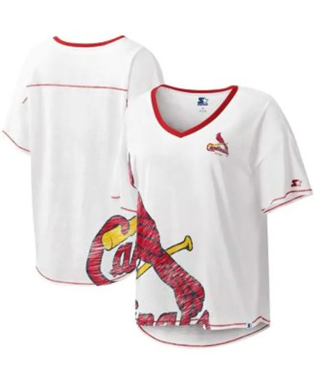 St. Louis Cardinals Nike Women's Mesh V-Neck T-Shirt - Navy