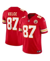 Travis Kelce Kansas City Chiefs 87 Black And White Vapor Limited