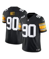 Men's Nike T.J. Watt Black Pittsburgh Steelers Alternate Game Jersey