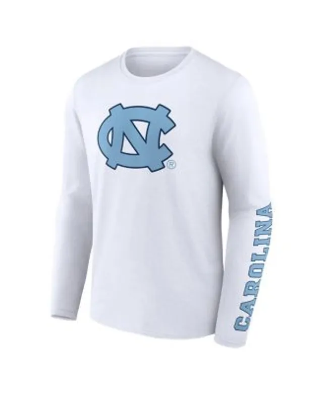 Men's Nike Light Blue North Carolina Tar Heels 2-Hit Long Sleeve T-Shirt