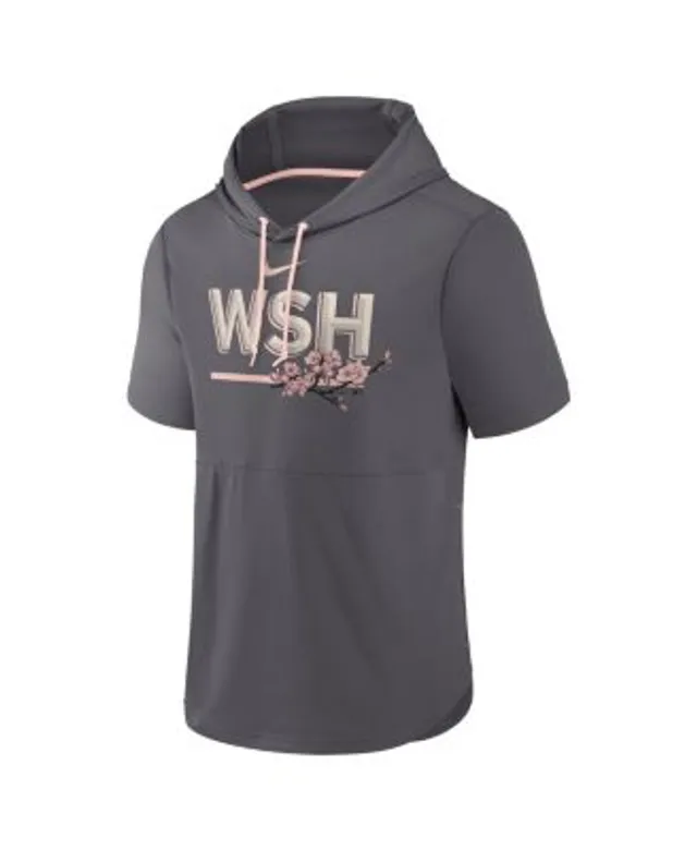 Men's Washington Nationals New Era Gray 2022 City Connect Pullover Hoodie