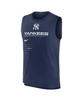 Men's Nike Navy New York Yankees Exceed Performance Tank Top Size: Small