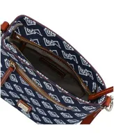 Chicago Cubs Dooney & Bourke Signature Small Zip Crossbody