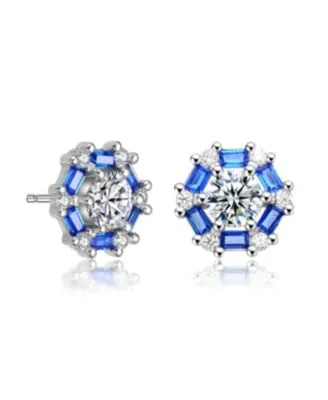 GIANI BERNINI Crystal Pineapple Stud Earrings in Sterling Silver