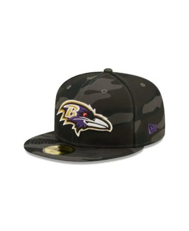 Men's '47 Camo Baltimore Ravens Woodland Clean Up Adjustable Hat