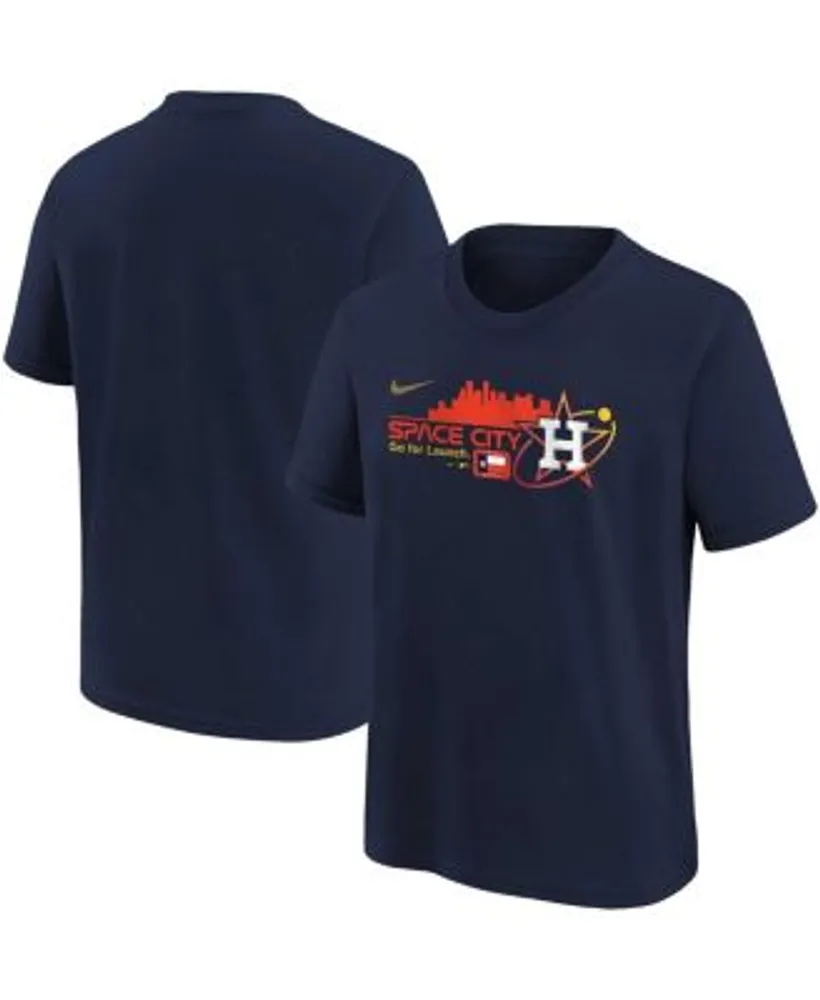 Men's Houston Astros Nike Navy City Connect Logo T-Shirt