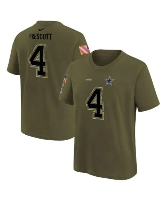 Lids Dak Prescott Dallas Cowboys Nike Youth 2022 Salute To Service Player  Limited Jersey - Olive