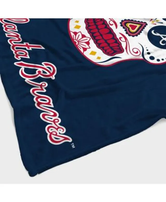 Atlanta Braves Pegasus 60'' x 70'' Logo Wordmark Plush Blanket